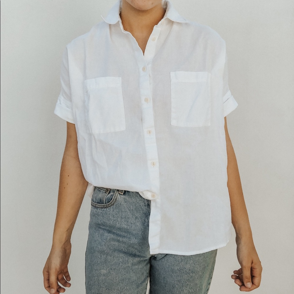 TRADE: Madewell white button down